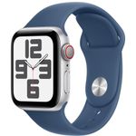 apple watch se 2 gps 40mm prata jeans a-bi