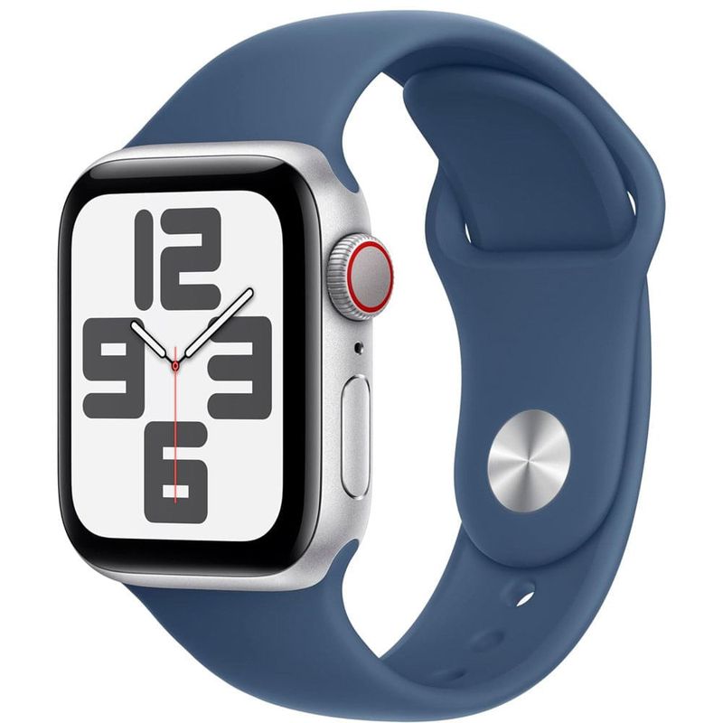 apple watch se 2 gps 40mm prata jeans a-bi