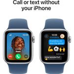 apple watch se 2 gps 40mm prata jeans a-bi