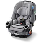 cadeirinha para carro graco 4 em 1 dlx cinza a-mbi
