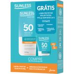 kit protetor solar fps50 200g + fps50 30g
