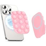 capa suporte puretor ventosa para iphone rosa a-mbi