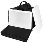 mochila térmica para entregas 45 litros preta mc-43pt