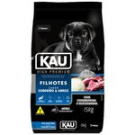 ração para cães filhotes kau high premium todas as raças cordeiro e arroz 15kg (mp)