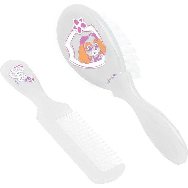 kit escova e pente lolly patrulha canina feminino