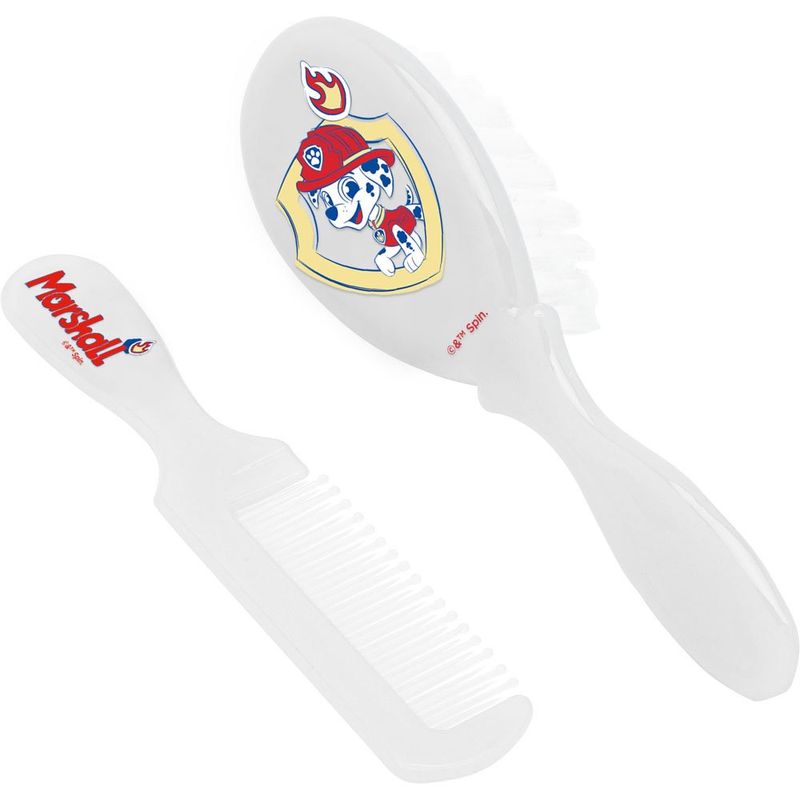 kit escova e pente lolly patrulha canina masculino