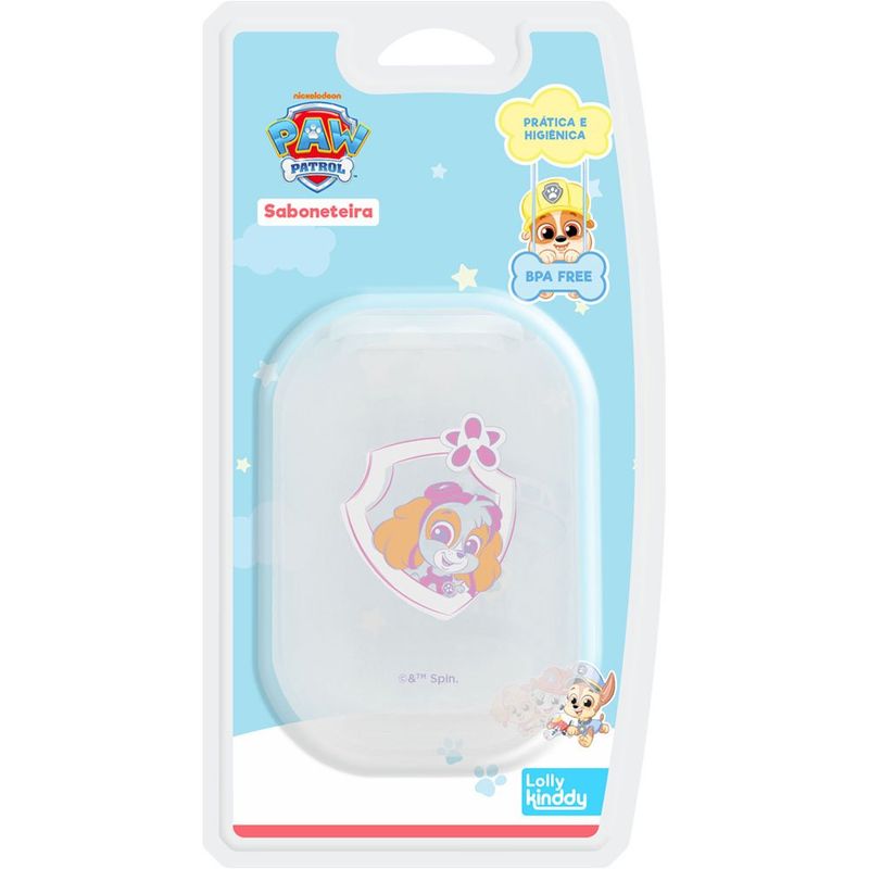 saboneteira lolly patrulha canina feminino