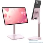 suporte de mesa para celular doboli rosa a-mbi