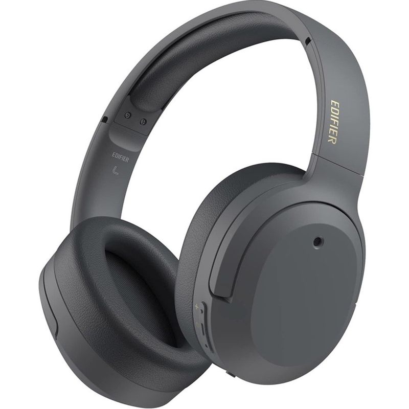 headphone sem fio com cancelamento de ruído edifier w820nb cinza a-mbi
