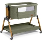 berço de balanço 3 em 1 com rodas jimglo verde a-mbi