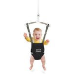 jumper infantil master para bebês com alça ajustável 27,7cm a 59,9cm preto a-mbi