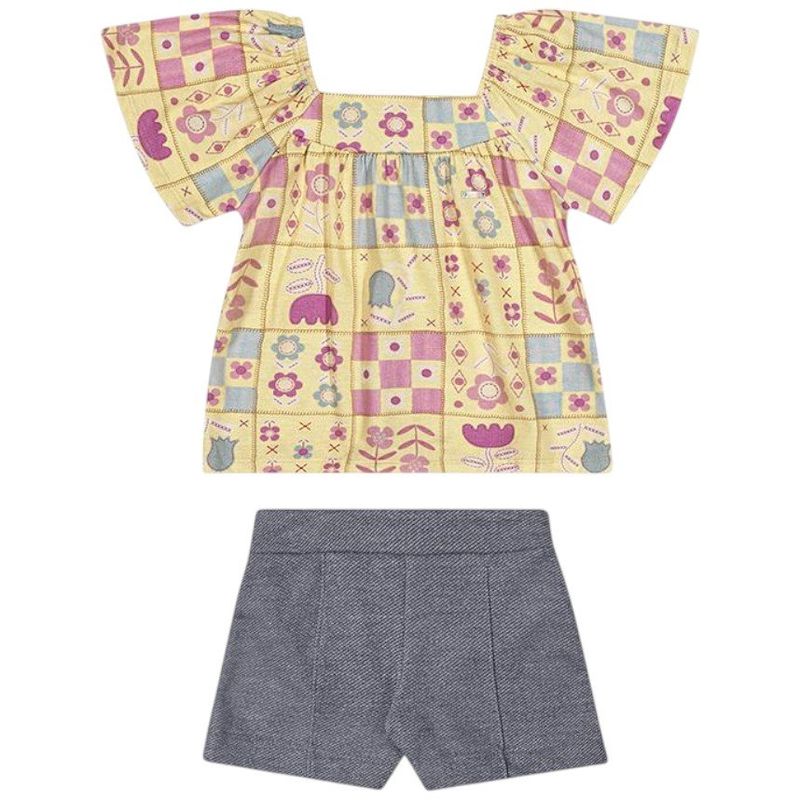 conjunto infantil elian 1 amarelo (mp)