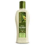 kit shampoo + condicionador de cabelos bio extratus pós química 250ml