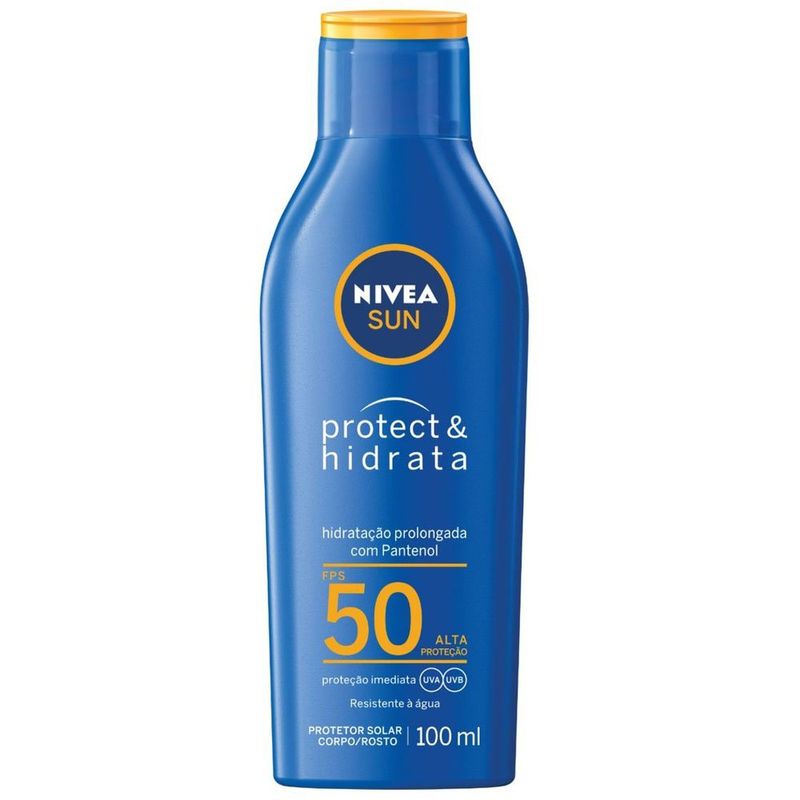 protetor solar nivea sun protect e hidrata fps50 100ml