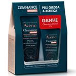 kit gel de limpeza profunda avène cleanance intense 150g + 40g