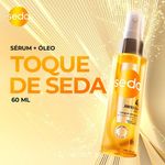 sérum óleo de tratamento seda toque de seda 60ml