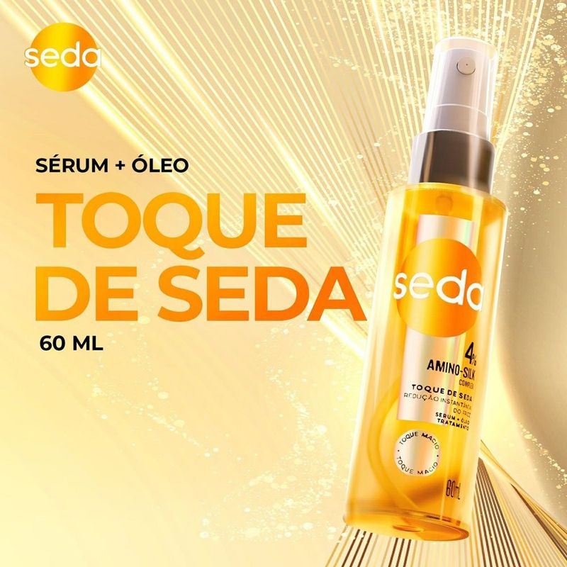sérum óleo de tratamento seda toque de seda 60ml