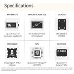 microsoft surface pro 2025 16gb 12" 256gb prata a-mbi