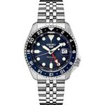 relógio seiko masculino ssk003 prata a-mbi
