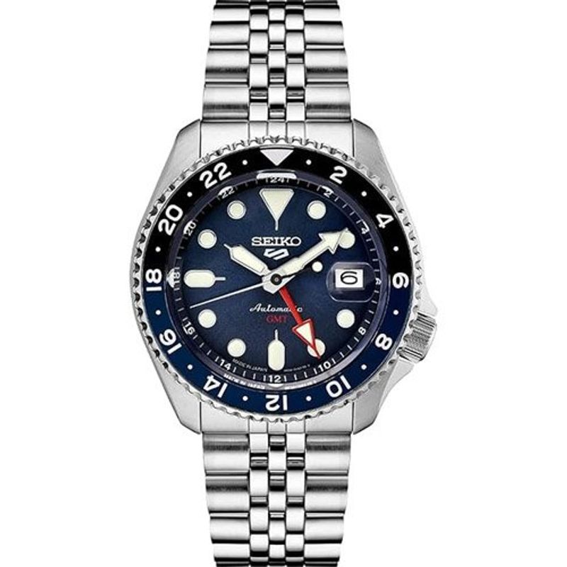 relógio seiko masculino ssk003 prata a-mbi