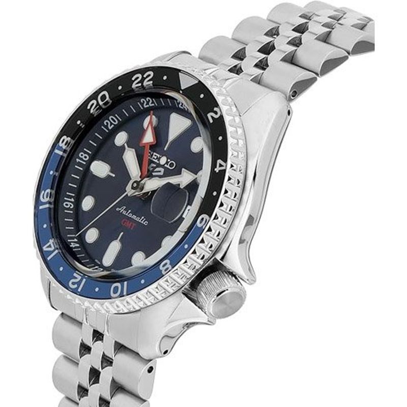 relógio seiko masculino ssk003 prata a-mbi