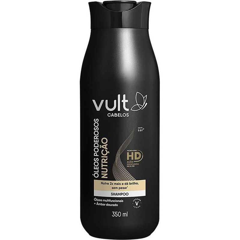 shampoo óleos poderosos nutrição 350ml