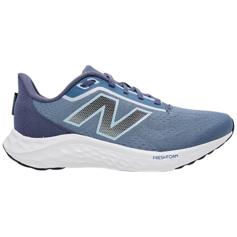 tênis de corrida masculino n° 42 new balance fresh foam arishv4 azul marinho (mp)