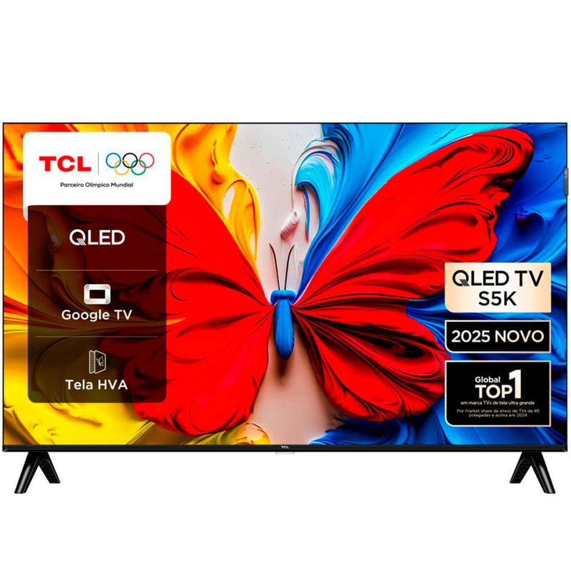 smart tv qled 43" tcl fhd 43s5k