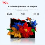 smart tv 32" tcl qled google tv 32s5k