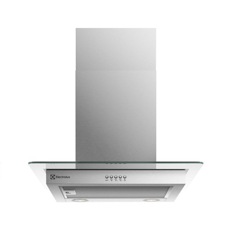 coifa de parede 60cm efficient com luz led inox ce6vx