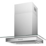 coifa de parede 60cm efficient com luz led inox ce6vx