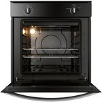 forno a gás consul 78 litros de embutir na cor preto coa84cerna