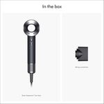 secador de cabelo dyson preto a-bi