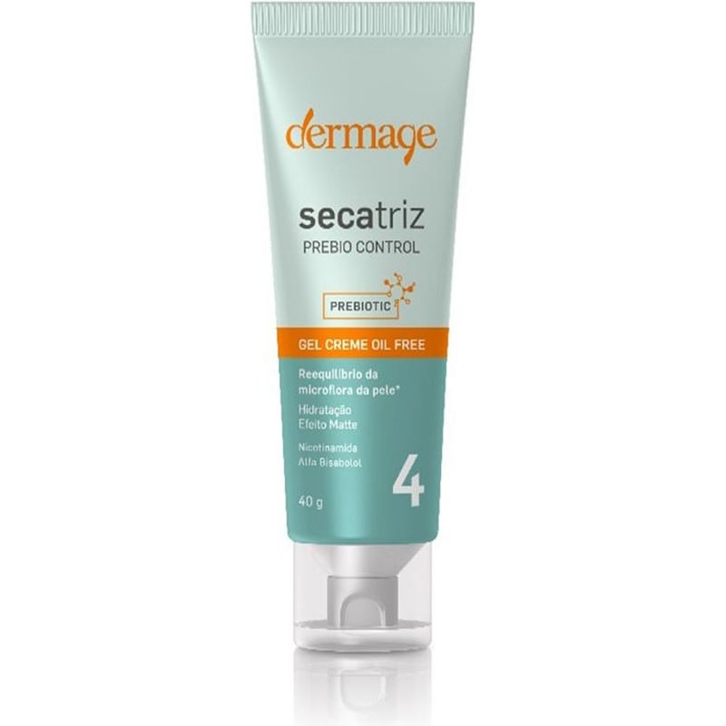 gel creme oil free dermage secatriz prebiotic 40g