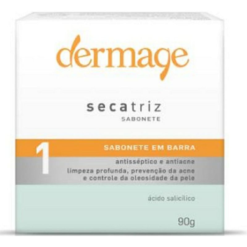 sabonete em barra dermage secatriz 90g