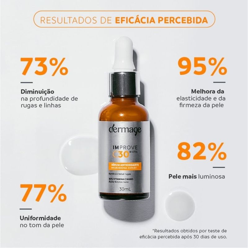 sérum antioxidante dermage improve c30 biotic 15ml