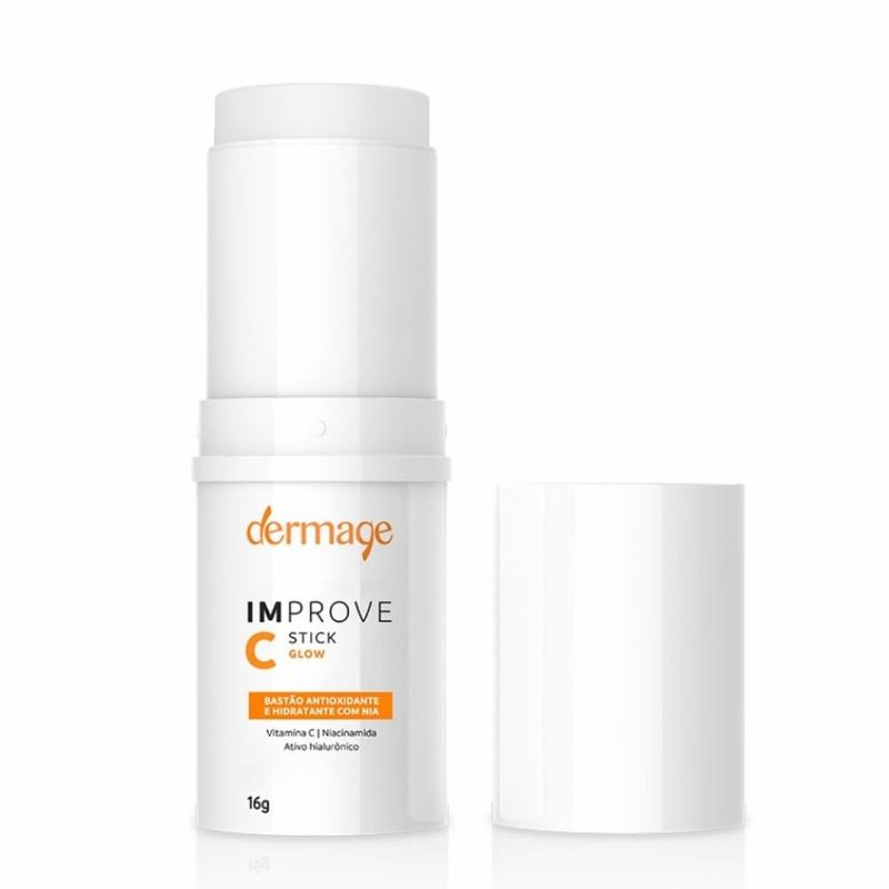 bastão antioxidante e hidratante dermage improve c stick glow 16g