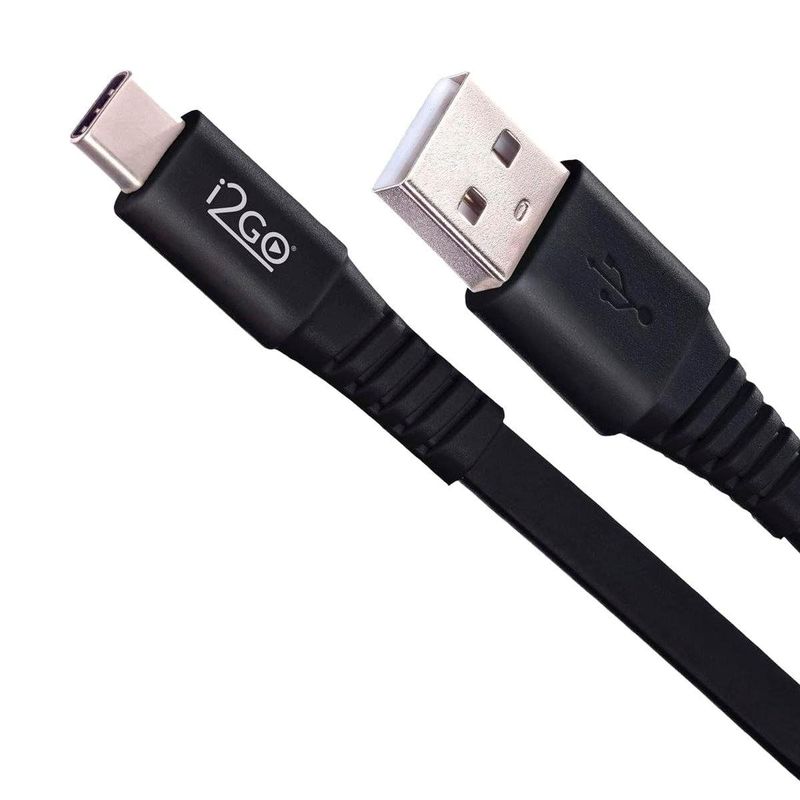 cabo usb-a para usb-c i2go 120cm 664 sortido (mp)