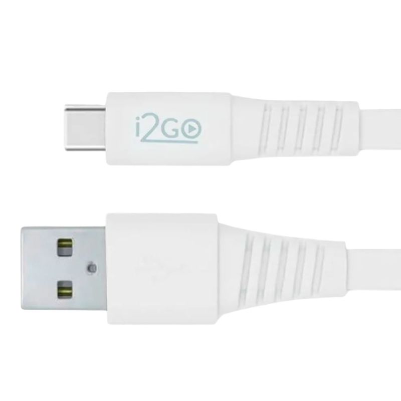 cabo usb-a para usb-c i2go 120cm 664 sortido (mp)