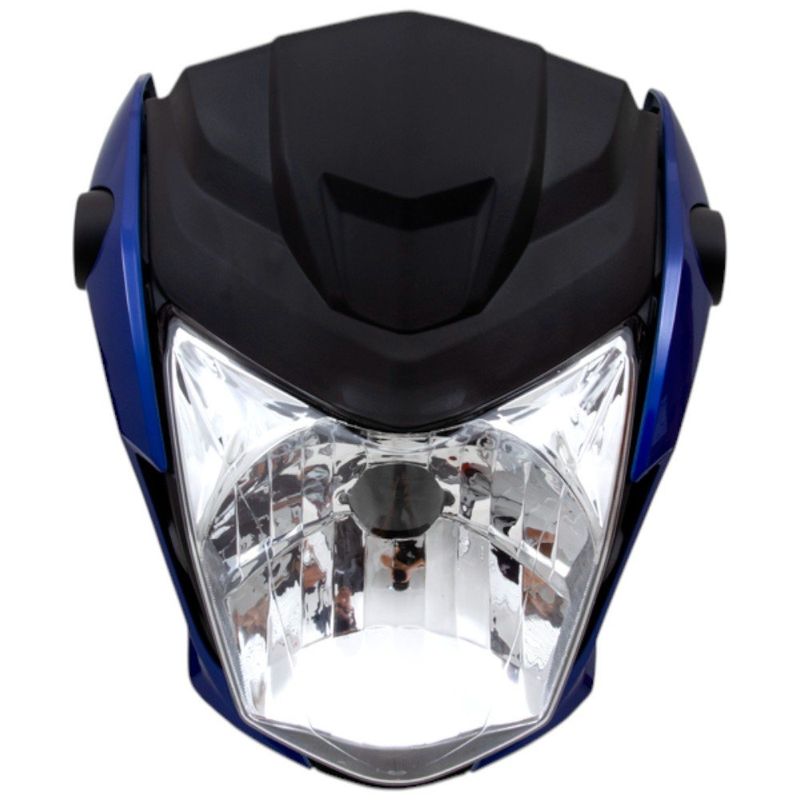 farol completo wester moto fan 160 2022 azul (mp)