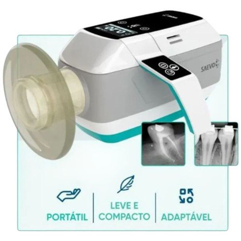 raio-x odontológico portátil saevo air x-ray (mp)