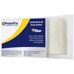 compressa de gaze polar fix 7,5x7,5cm 10 unidades (mp)