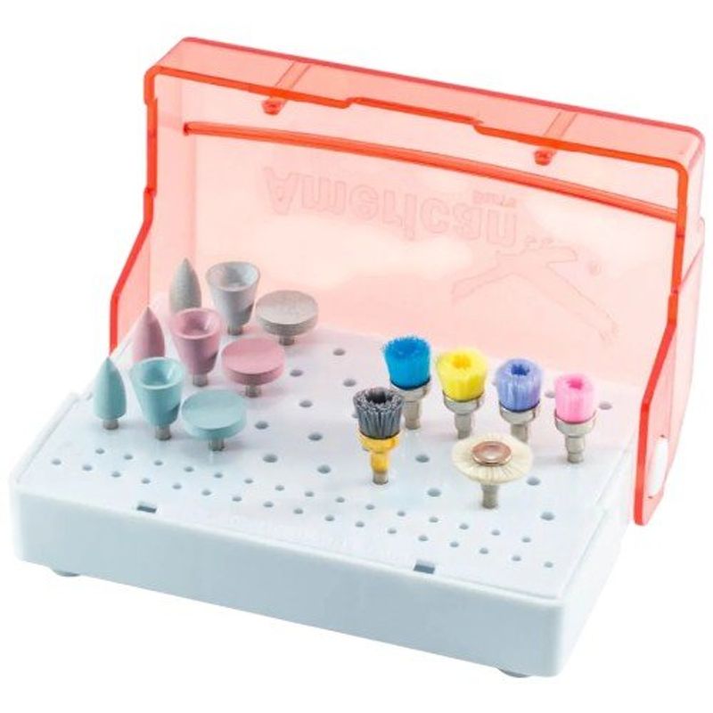 kit resina completo américan burs ultra gloss (mp)
