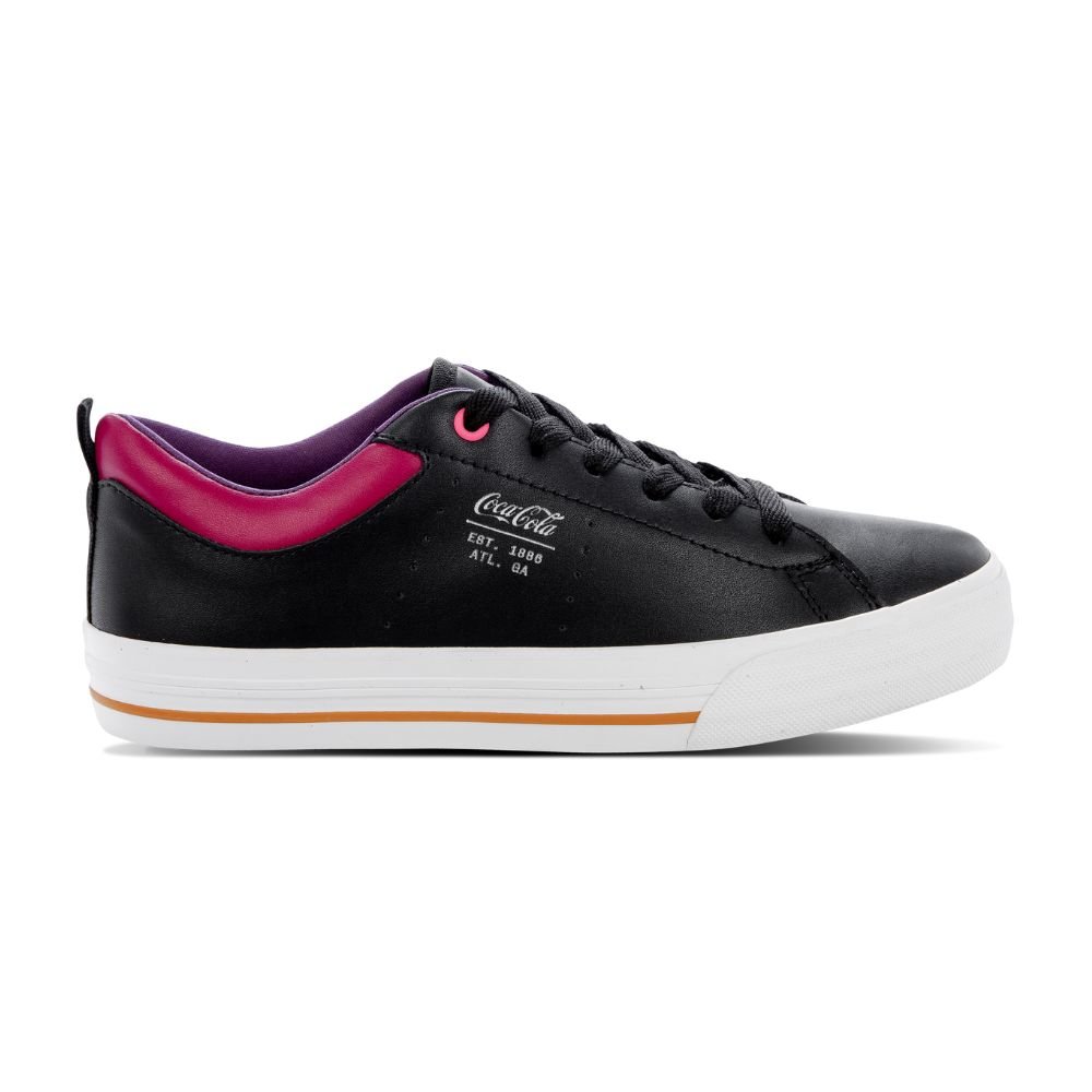 Tênis Casual Feminino N°33 Coca-Cola The Cutie One Preto (MP)