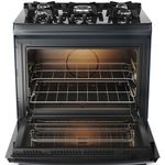 fogão 5 bocas dako supreme timer glass com painel touch gás 300001821