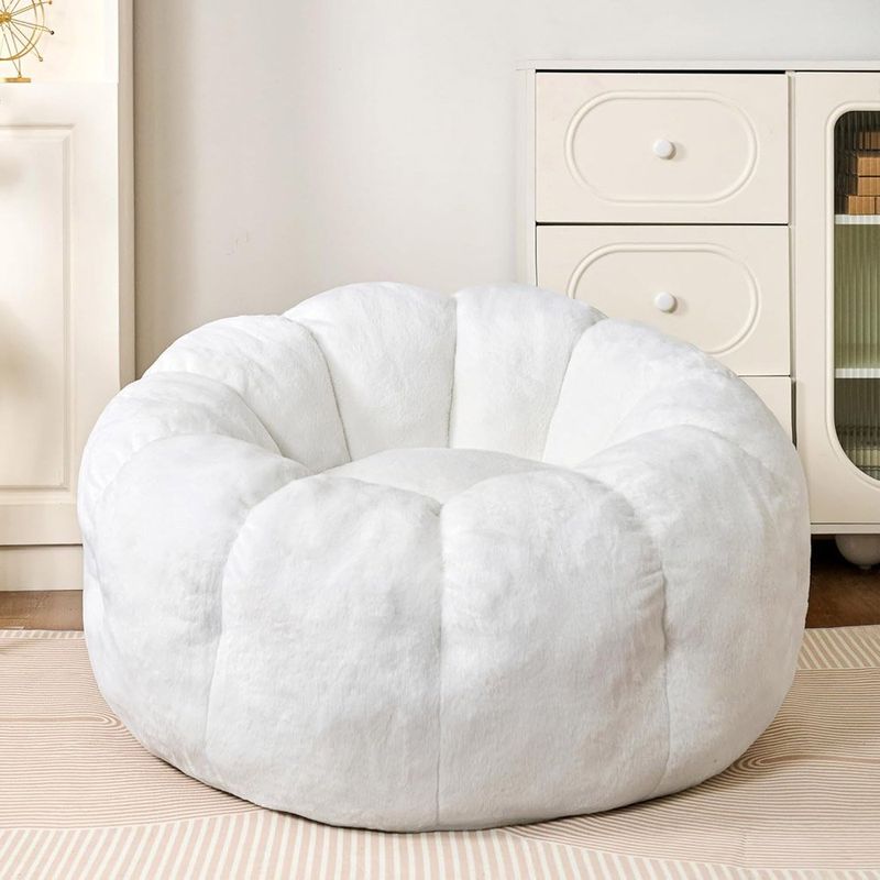Poltrona Linkromat Formato Pétala 91cm Branco