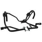 protetor de carenagem mt fan 160 2024 sport ferro preto fosco (mp)