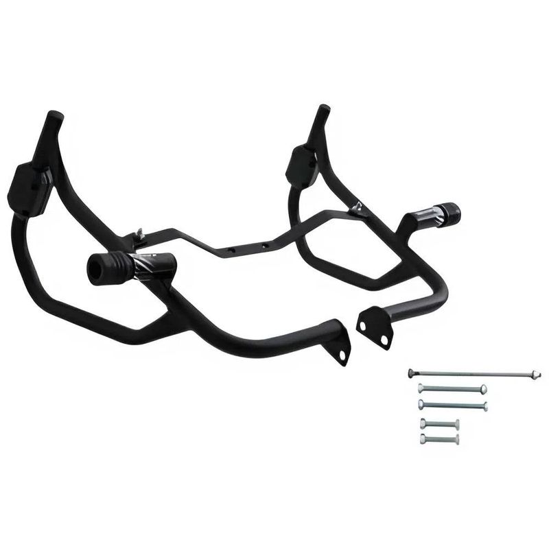 protetor de carenagem mt nxr 160 22/23 ferro preto fosco (mp)