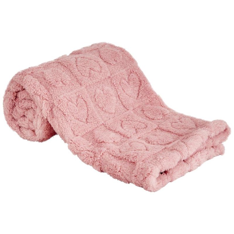 cobertor para bebês yurhap coração rosa a-mbi