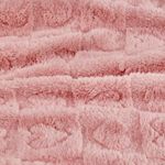 cobertor para bebês yurhap coração rosa a-mbi